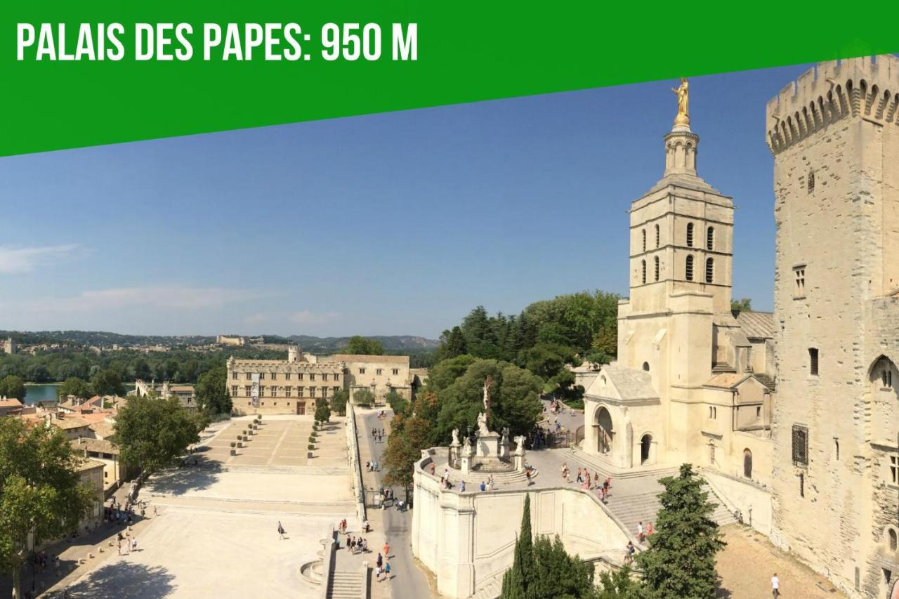 Au Coeur Des Platanes - Parking Gratuit Sous-Terrain - Clim - Balcon Apartment Avignon Ngoại thất bức ảnh