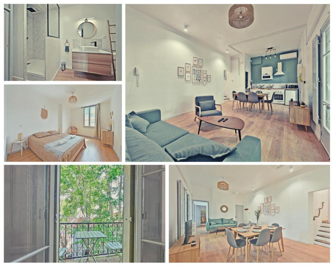 Au Coeur Des Platanes - Parking Gratuit Sous-Terrain - Clim - Balcon Apartment Avignon Ngoại thất bức ảnh